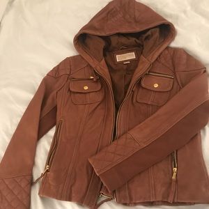 Michael Kors leather jacket